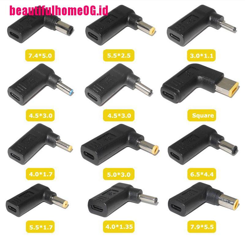 (R1Id &amp; Tersedia) Adaptor Converter usb-c Ke Power Dc Universal Untuk Lenovo Asus