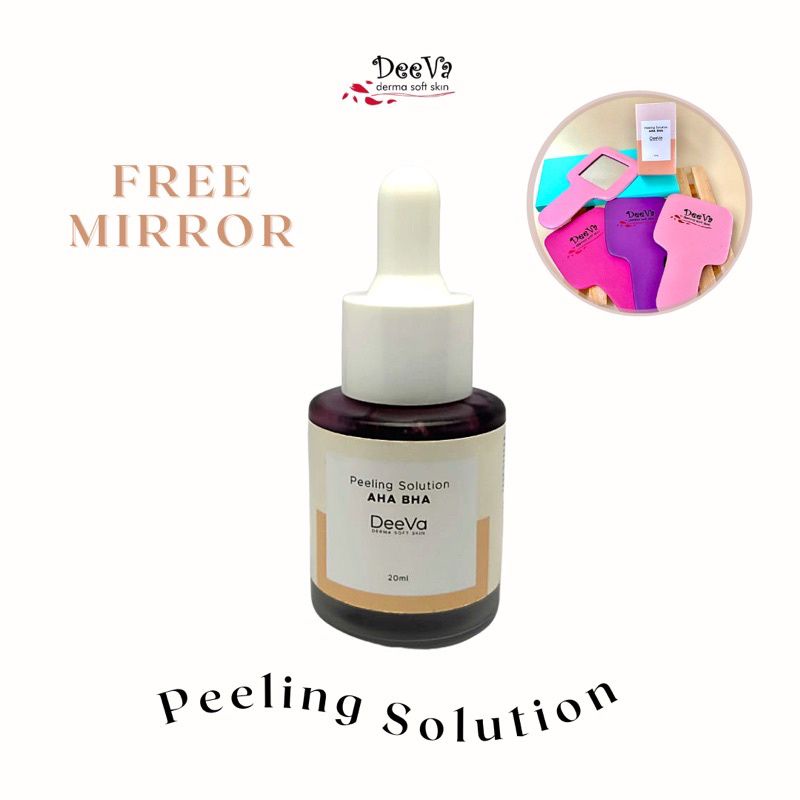 Peeling Solution AHA BHA by DeeVa Derma Soft Skin
