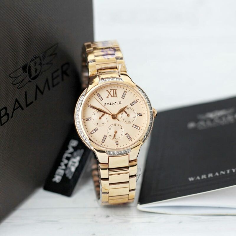 Jam tangan Balmer 7945 Tali rantai original Wanita