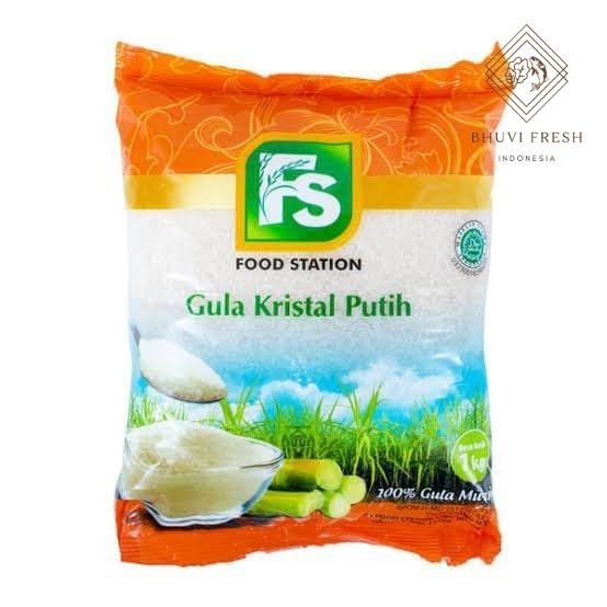 

Gula Kristal Food Stasion 1kg