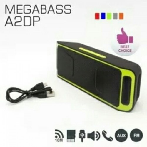 Speaker Bluetooth A2DP Speaker Stereo MEGA BASS