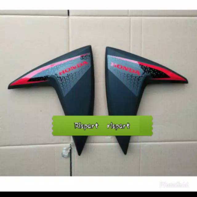 Cover body samping honda vario 110 fi led