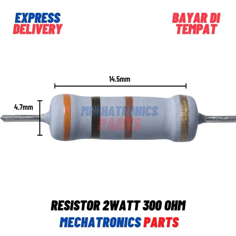 [PAS-9246] RESISTOR 2WATT 300OHM