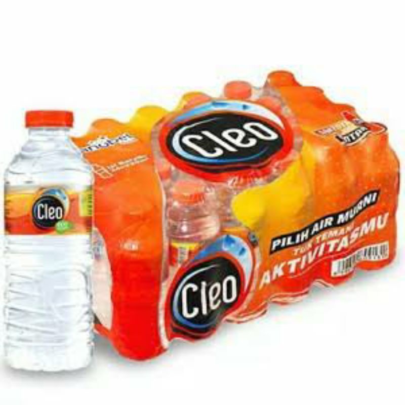 

1 Pack Air Mineral Cleo Kemasan Botol 550mL Smart Pack (Isi 24)