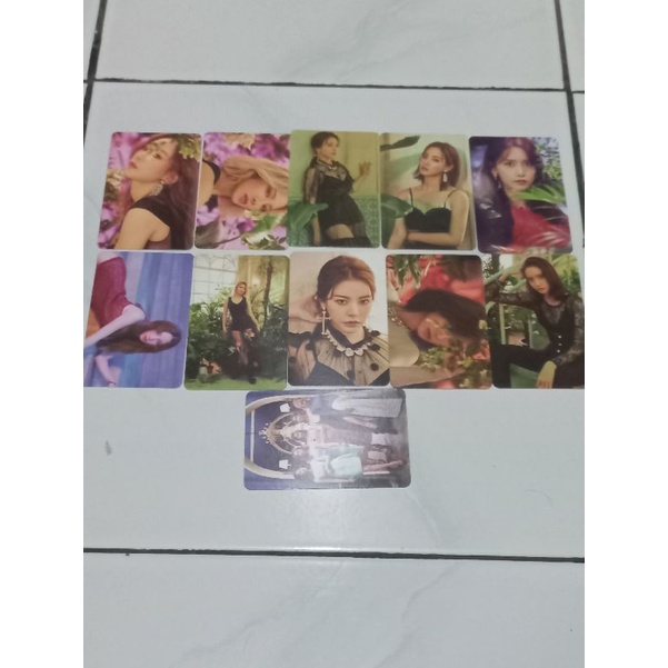 Photocard SNSD taeyeon sunny jessica hyoyeon sooyoung seohyun tifanny yuri yoona oh gg