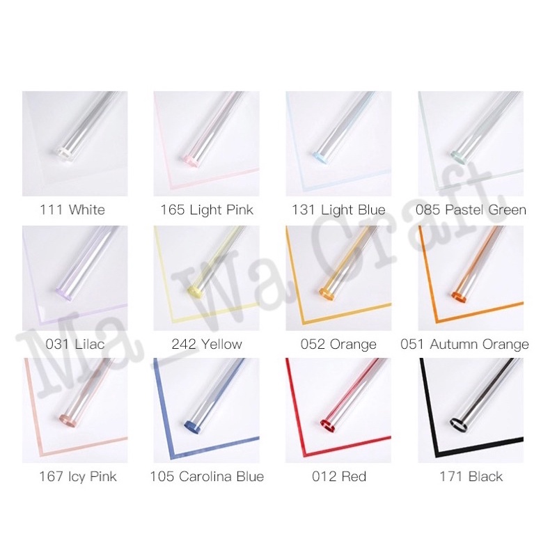 

(WAJIB BELI KARDUS) Kertas bunga cellophane transparan flower wrapping TT