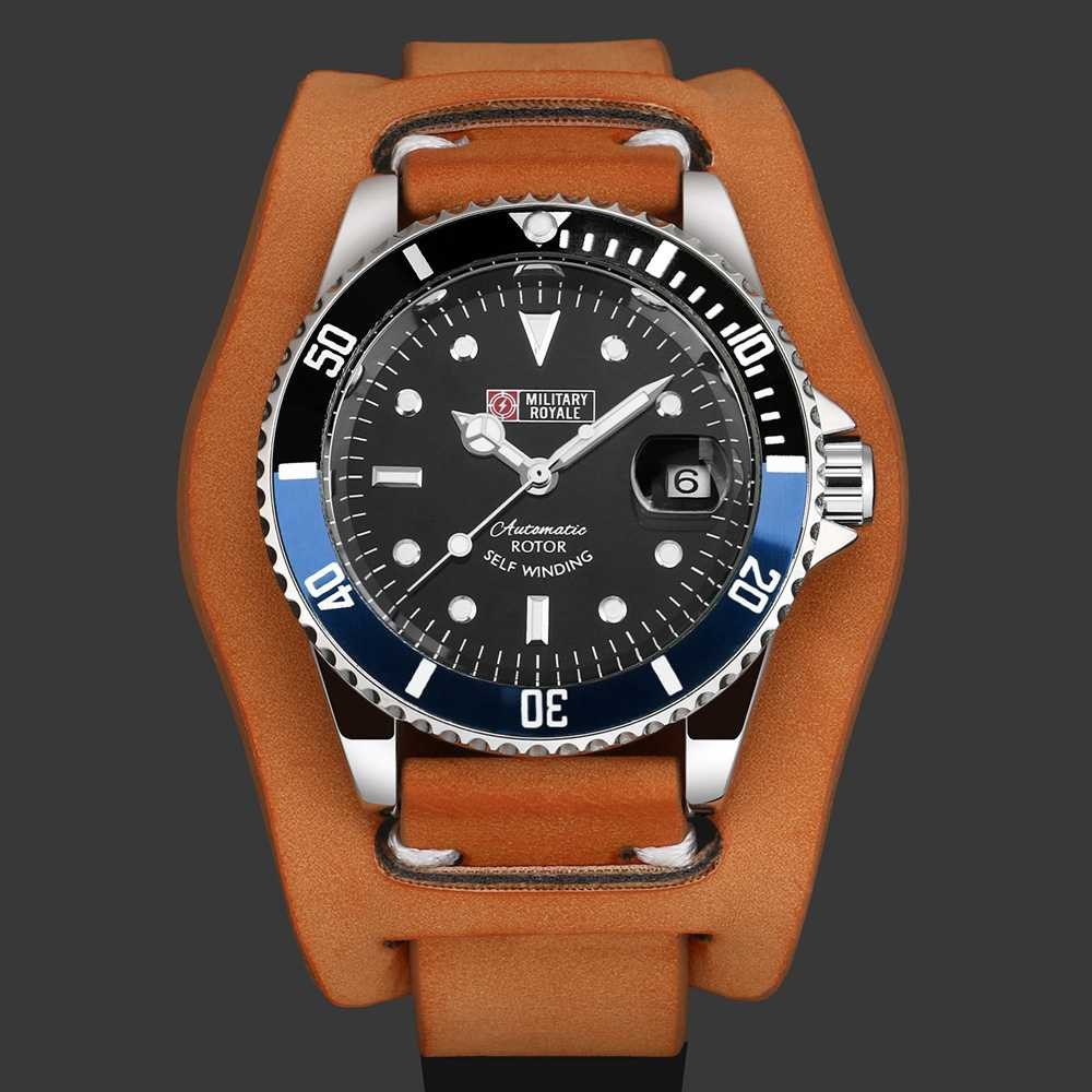 Military Royale Jam Tangan Analog Automatic - MR136/130/134/140/142