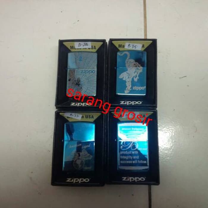 terbaru korek api zippo biru