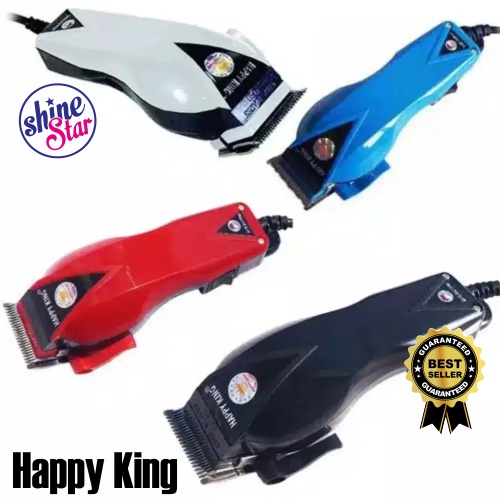 SHINE STAR - COD - Mesin Cukur Listrik Happy King HK 900 Sistem Charger - Alat Cukur Potong Rambut Jenggot Kumis