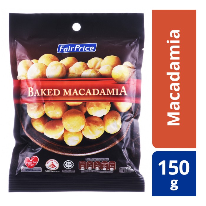 

Fairprice Baked Macadamia 150G