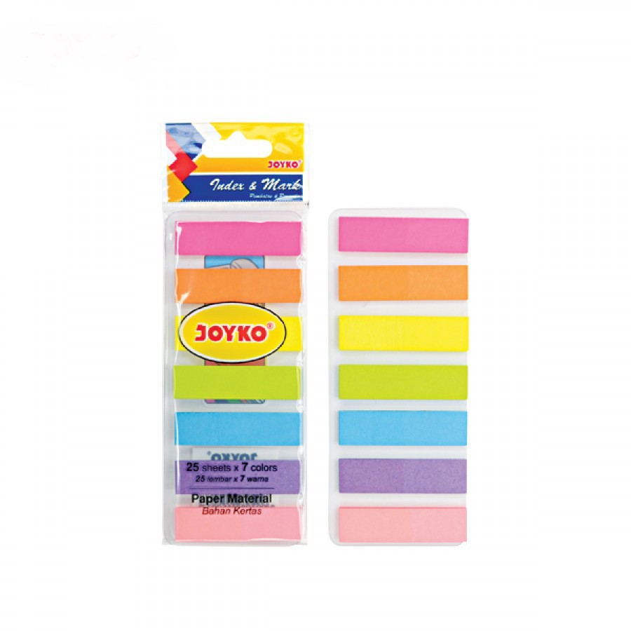 

KERTAS PENANDA PENGINGAT TEMPEL INDEX & MARK PEMBATAS MEMO IM-32 KOTAK PERSEGI 7 WARNA STICKY NOTE