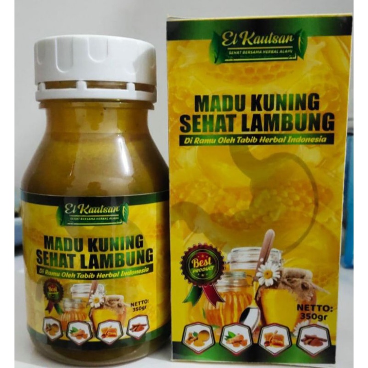

Madu Kuning Sehat Lambung elKautsar 350 Gram
