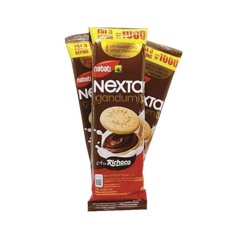 Snack Biskuit cream dan coklat nextar noir ( isi 10 ) biskuit enak dan murah