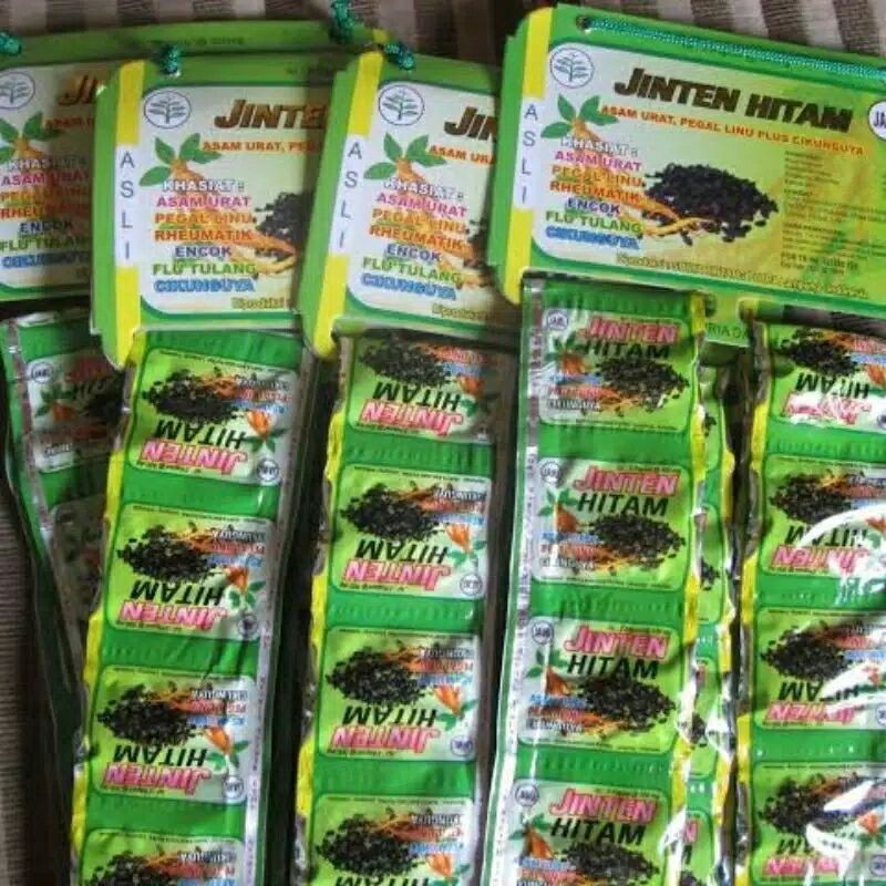 Obat/Jamu Herbal/Tradisional Jinten Hitam Kapsul Per Saset | Shopee ...