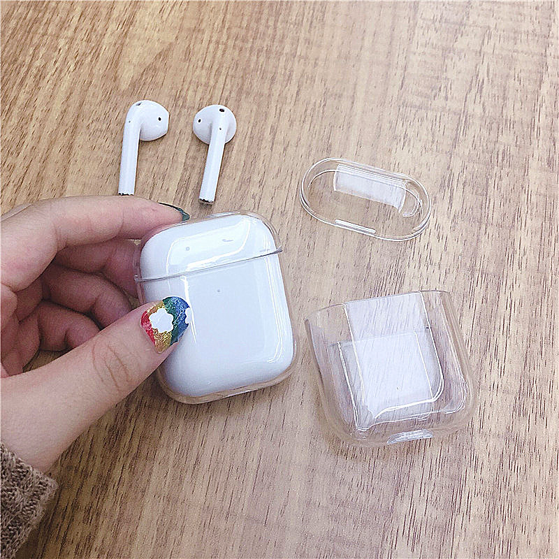 compatible for APPLE Airpods 1 2 Airpods Pro Soft Case Transparant Transparent Bening Casing Airpods 3 Airpods Pro inpods 11 12