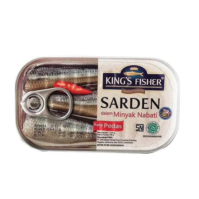 

Paket Rame Sarden Bangkok King's Fisher 425g