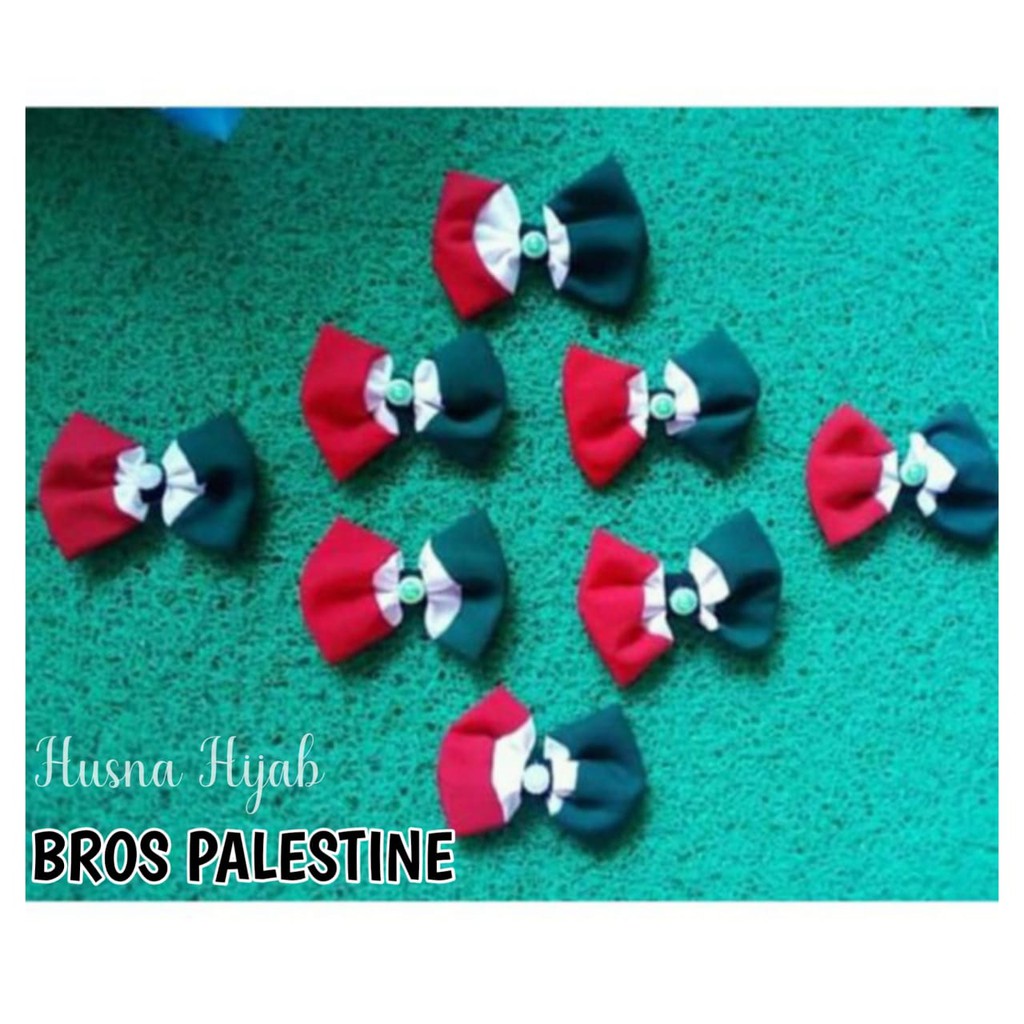 [HUSNA HIJAB] Bros Pita Palestine Wolfis Isi 1 Lusin ( 12 Pcs ) / Grosir Bros Pita Palestina