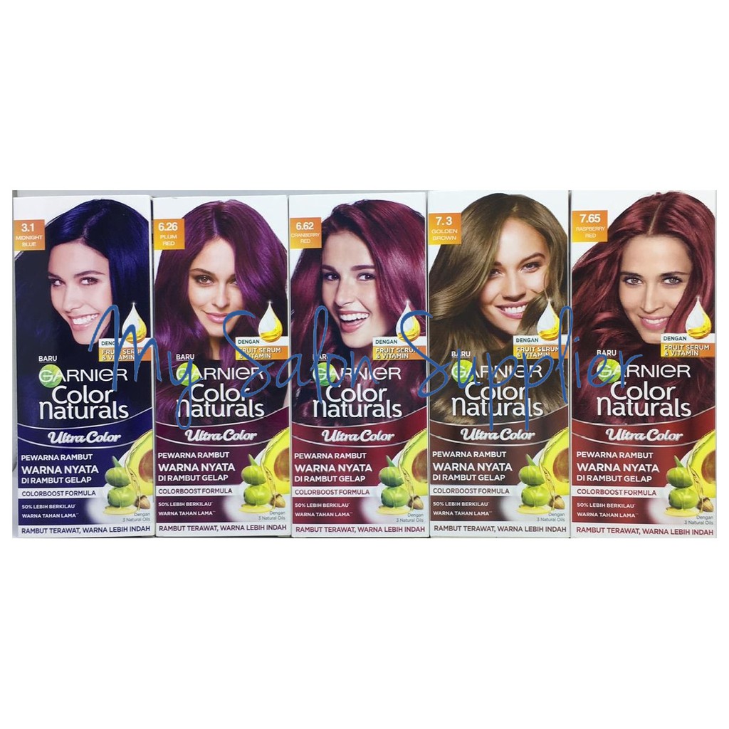  Garnier  Color Naturals Ultra Color Cream Cat  Rambut  