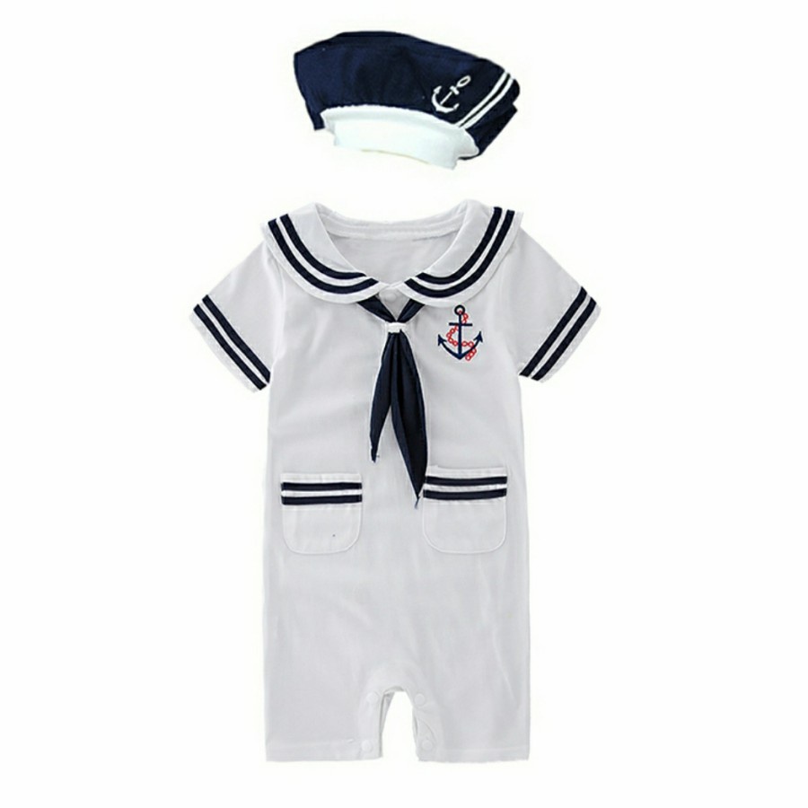 Sailor baby boy costume kostum pelaut bayi anak balita profesi