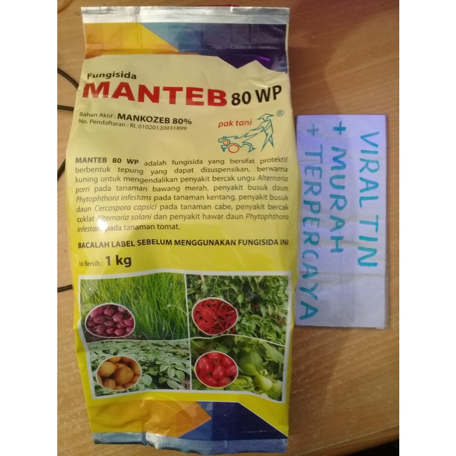 manteb 1 kg fungisida tanaman