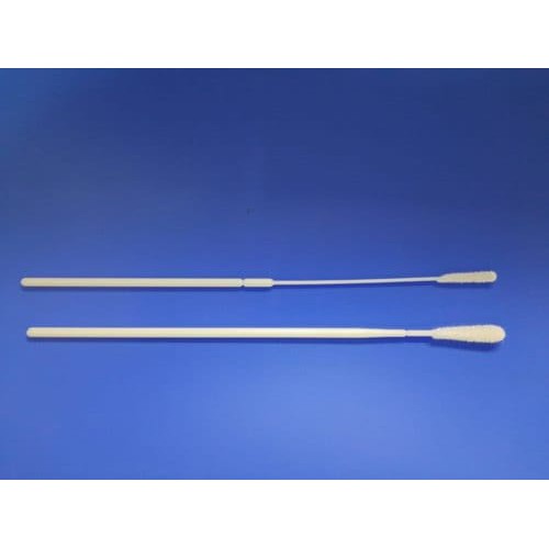 Swab Steril Nasal/Naso Oral/Oro Flocked Swab/Transport