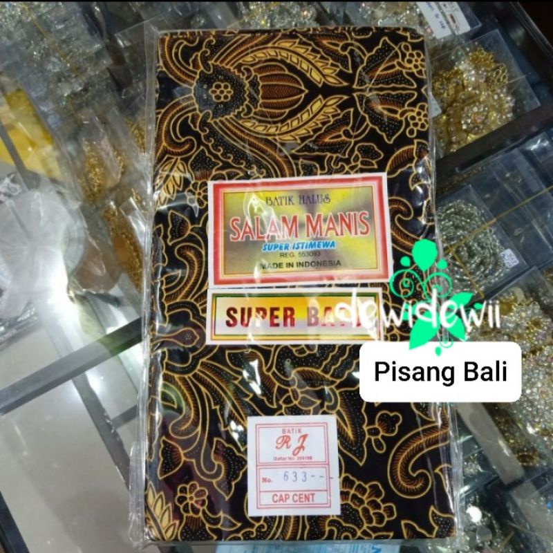Set Jarik + Selendang (INSTAN), Motif Sogan Lengkap-(Pisang Bali)