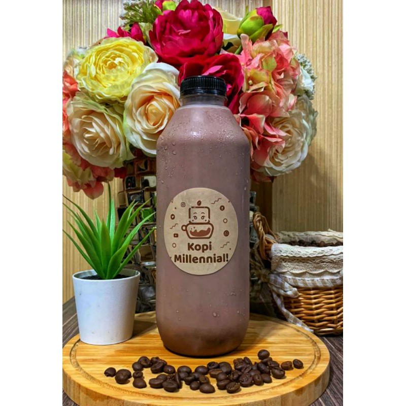 

kopi millennial 1 liter - signature delfi latte 1 liter.