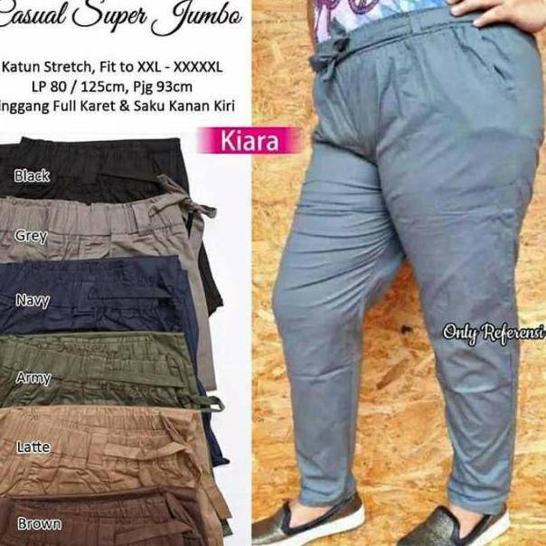 CELANA HAREM JUMBO XXL Fit XXXL . JOGGER PANTS JUMBO . CELANA KATUN JUMBO MURAH Harem Karmila Sp