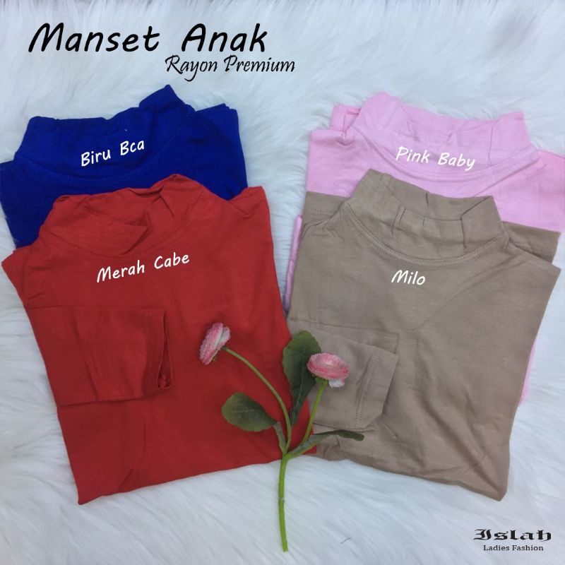 Manset Anak Tk dan Sd, Manset Anak Rayon Premium, Manset Anak adem