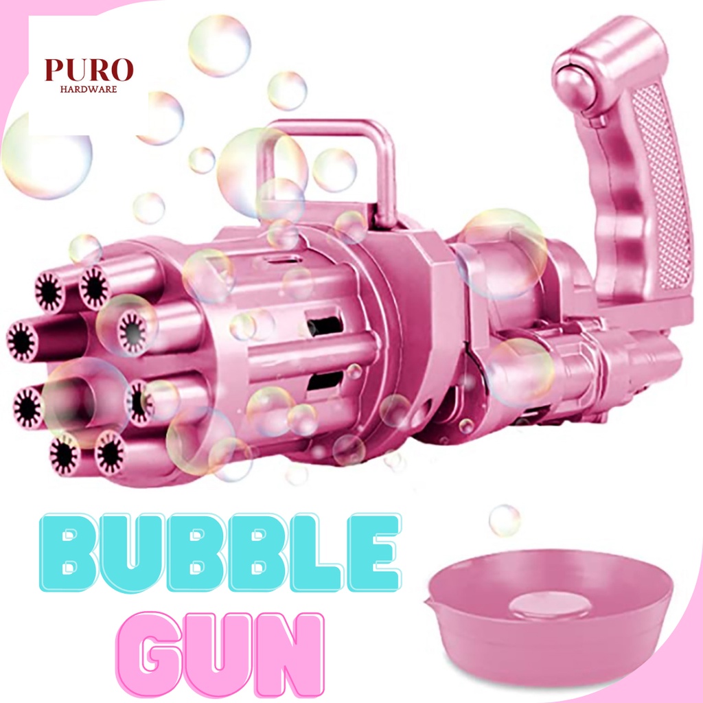 Tembakan Bubble Super / Gatling / Harga Termurah / Mainan Gelembung / Mainan Gelembung Anak / Ukuran Beser