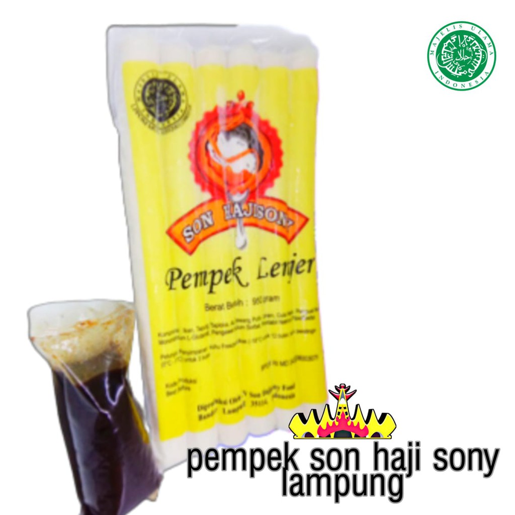 

Pempek Lenjer Super Sony Empek Soni Mpek Son Haji Lampung