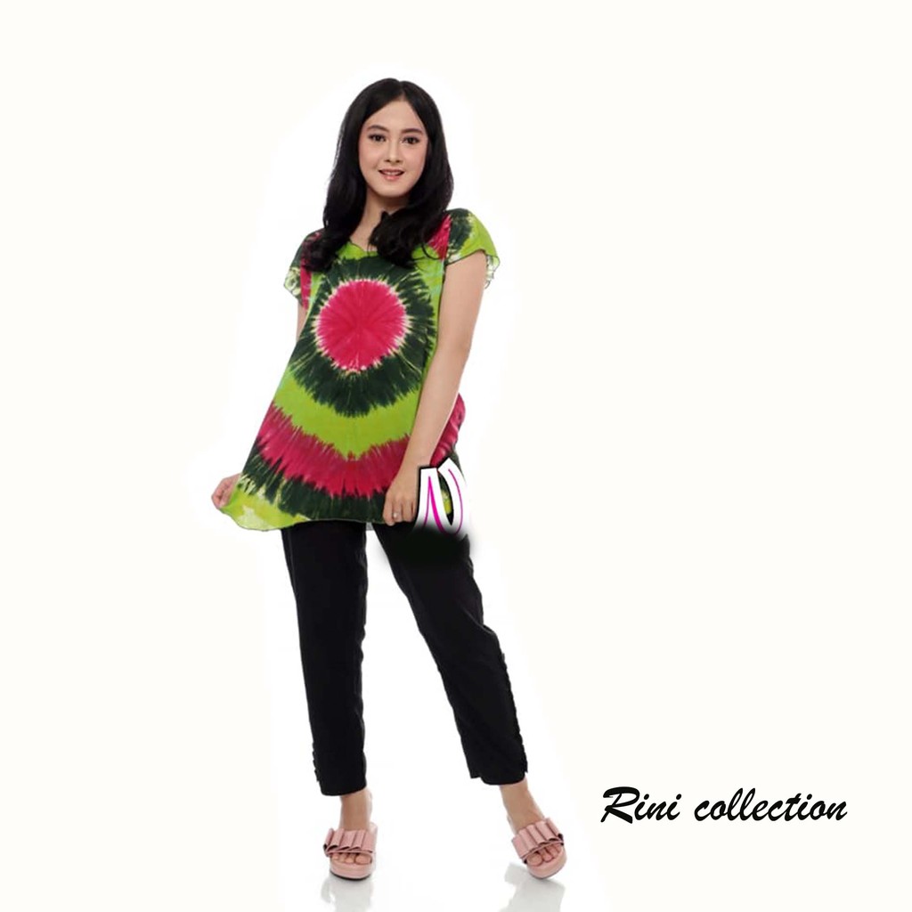  Baju  atasan  bali motif pelangi Shopee  Indonesia