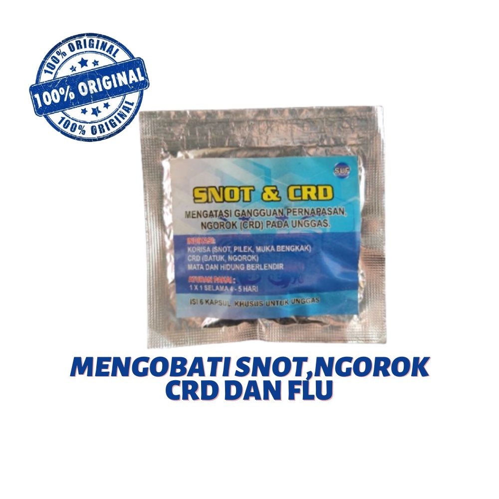 OBAT SNOT SUF  DAN CRD ayam dan unggas