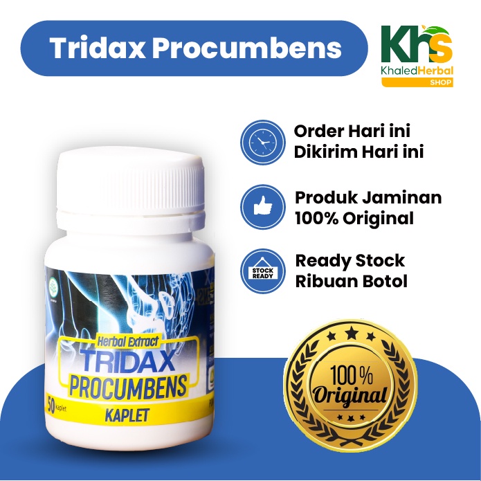 

Herbal Asam Urat Tridax 100% Original Pegal Linu Rematik Persendian