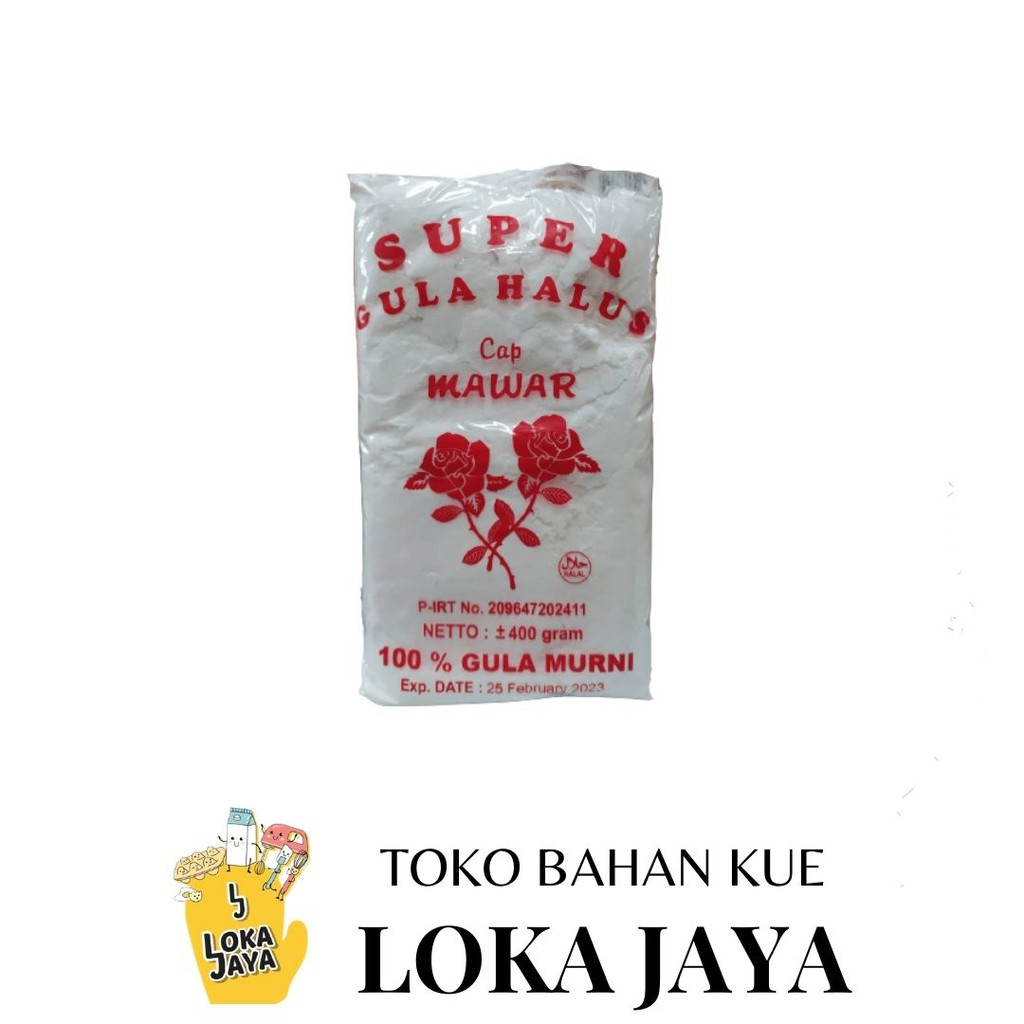 

GULA HALUS CAP MAWAR 400G