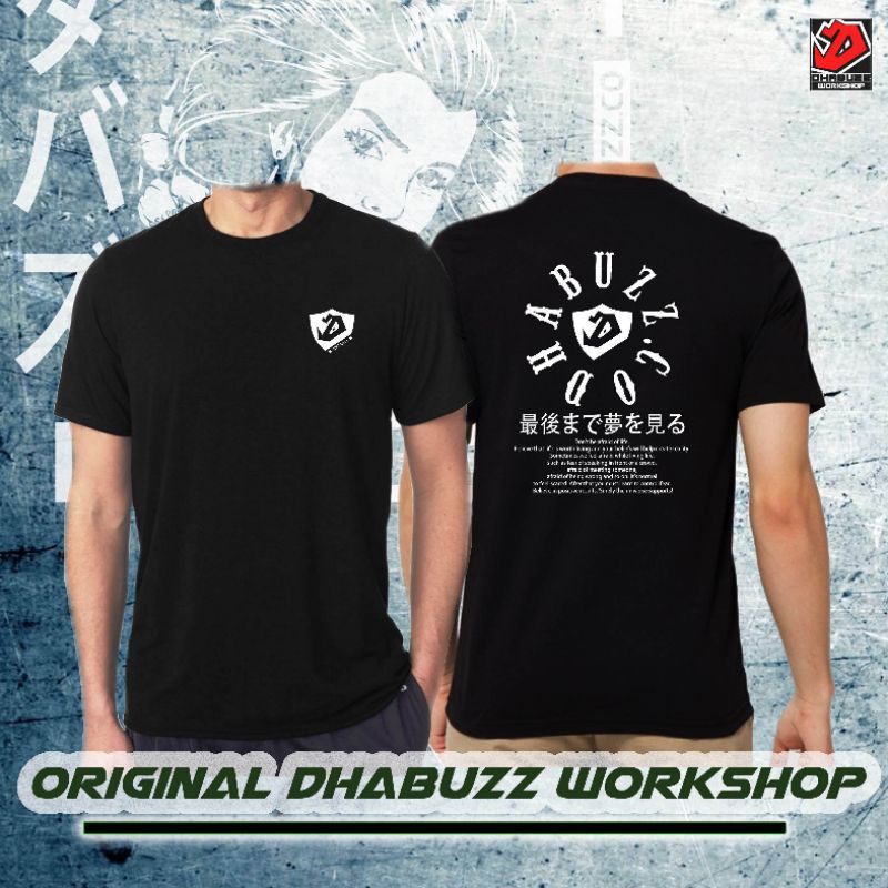 Dhabuzz art t-shirt DISTRO PRIA LENGAN PENDEK BLACK EDITION STREET STYLE TRENDY ORIGINAL TERBARU