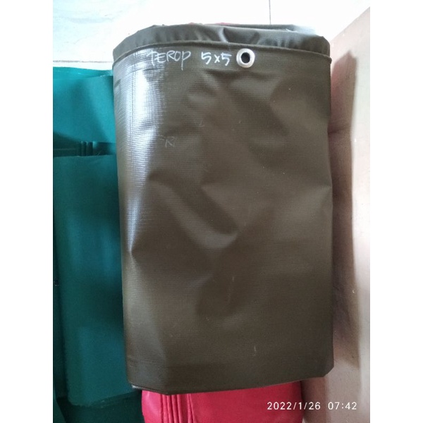 Terpal orchid 2.8x3 kirim parigi moutong