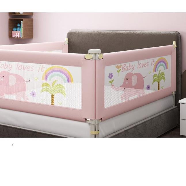 SALE✅Pagar Bayi Anak Pengaman Pembatas Kasur Tempat Tidur Ranjang Bayi Safety Fence Baby Bed Guard Rail|KD6
