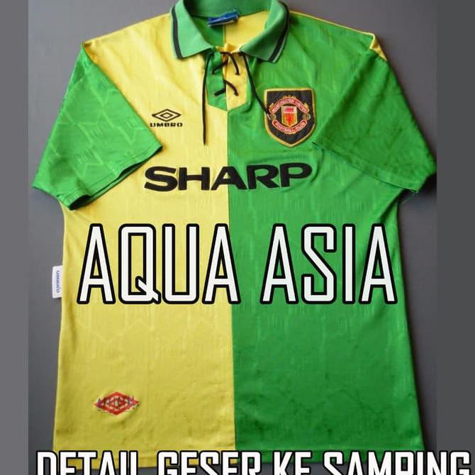 Jersey Home Retro Manchester United Mu 1992 1993