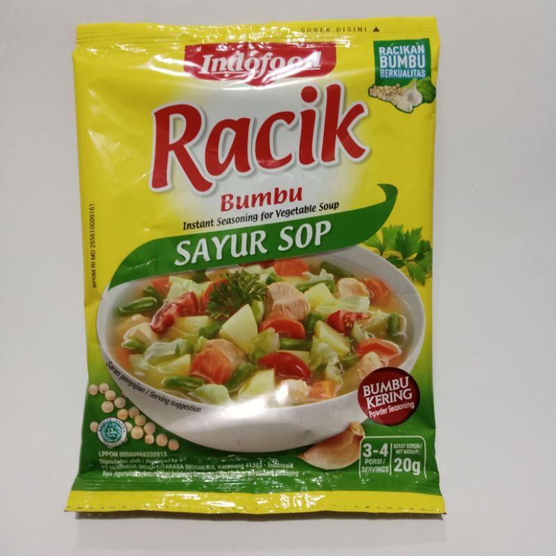 

Racik sayur sop