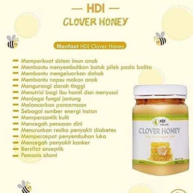 Clover honey HDI 500gr & 1000gr | Shopee Indonesia