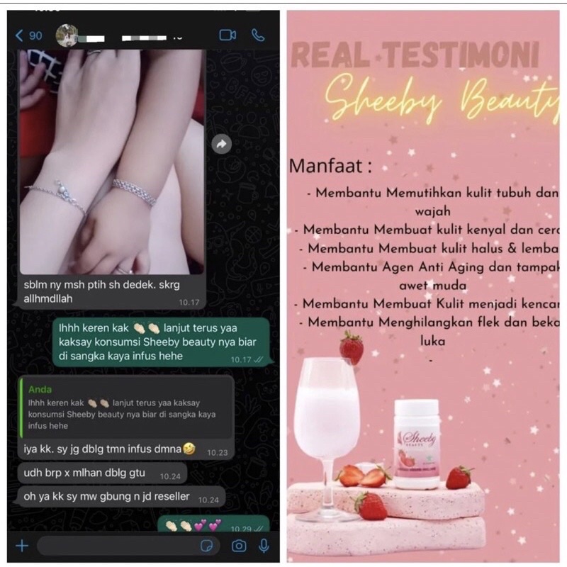 [BPOM] KEMASAN BARU READY SHEEBY BEAUTY COLLAGEN BPOM (ORIGINAL BISA D SCAN)