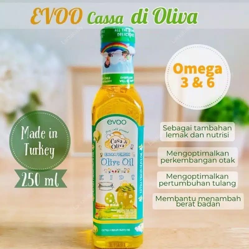CASA DI OLIVA EXTRA VIRGIN OLIVE OIL for kids/evoo/MPASI baby/evoo olive oil baby
