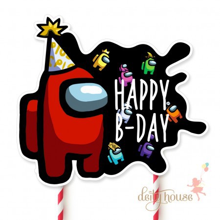 Cake Topper - Among Us