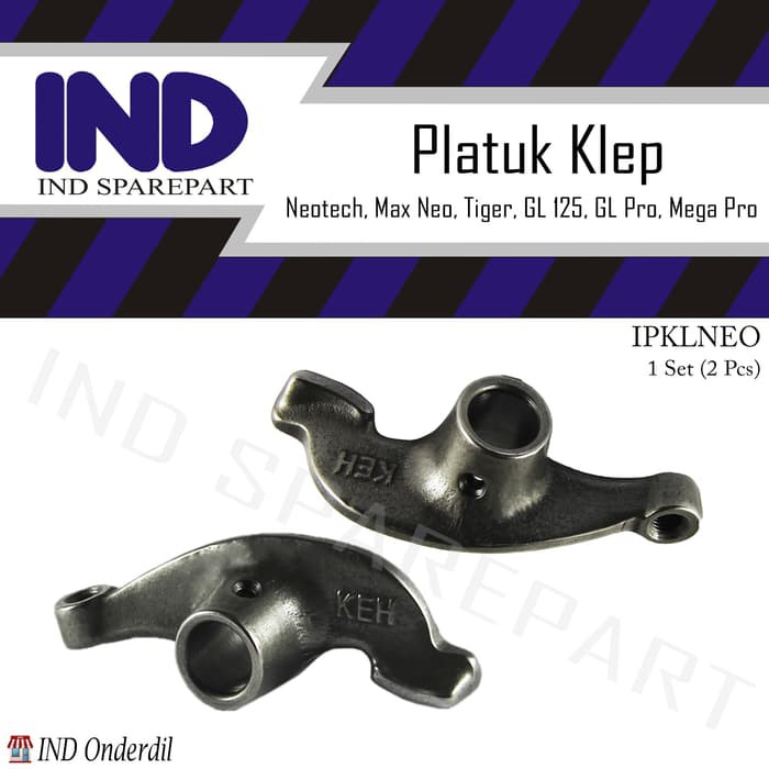 IND Onderdil Platuk-Pelatuk-Piano Klep-Rocker Arm GL Neotech Max/GL125-GL 125/GLPro