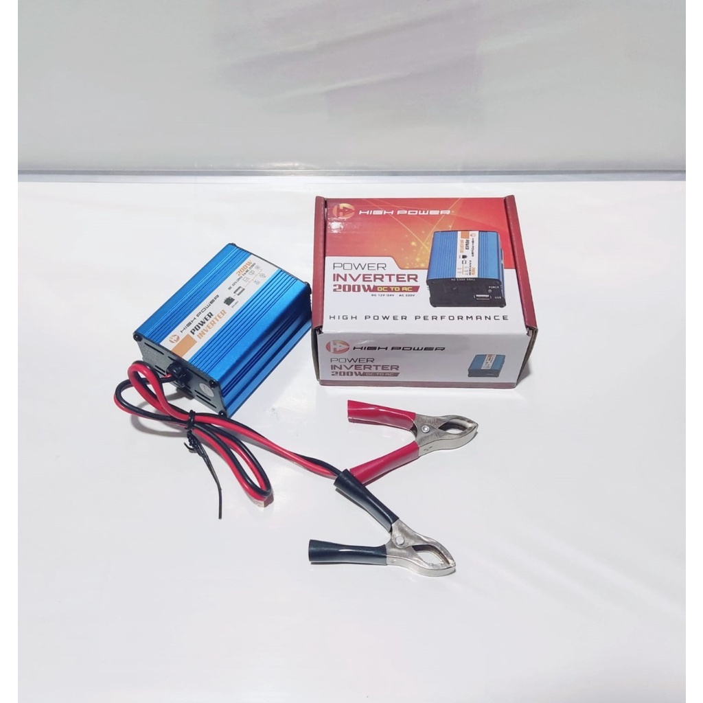 COD Power Inverter 200W DC To AC High Power 12V 24V High Performance