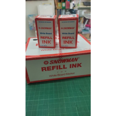 

Refill Ink / Isi Ulang Tinta Spidol Snowman Warna Hitam