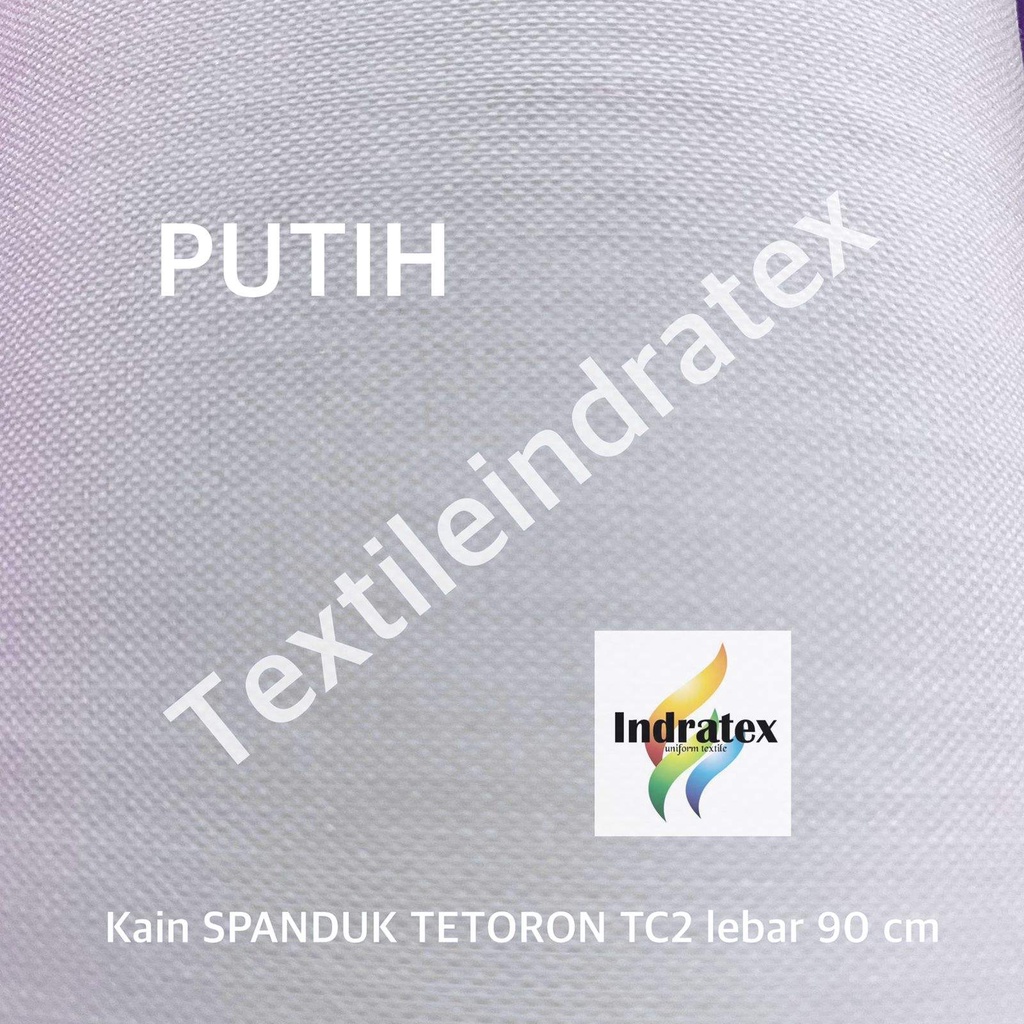 ( per 1 roll ) kain TETORON TC 2 Lebar 90 CM bahan craft spanduk sablon printing umbul umbul kantong celana lapisan kursi goodie bag tas sovenir souvenir