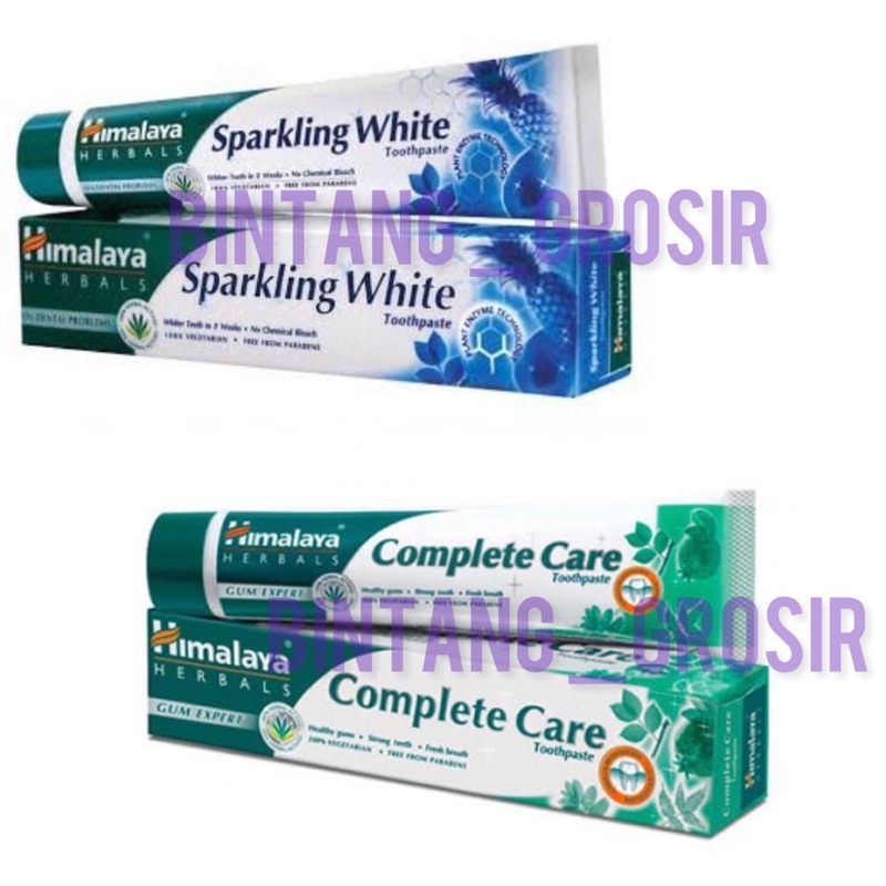 Himalaya Toothpaste Sparkling White / Himalaya Toothpaste Complete Care / Gum Expert / pasta / Gigi 