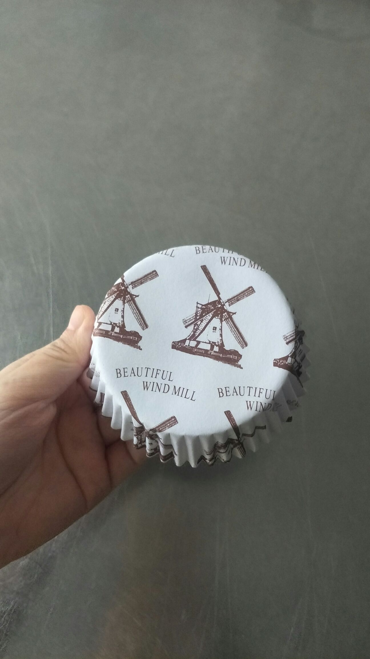 Per20pcs-cake Case Bulat Windmill-cup Roti